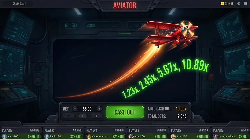 Aviator Crash Game no máxima bet